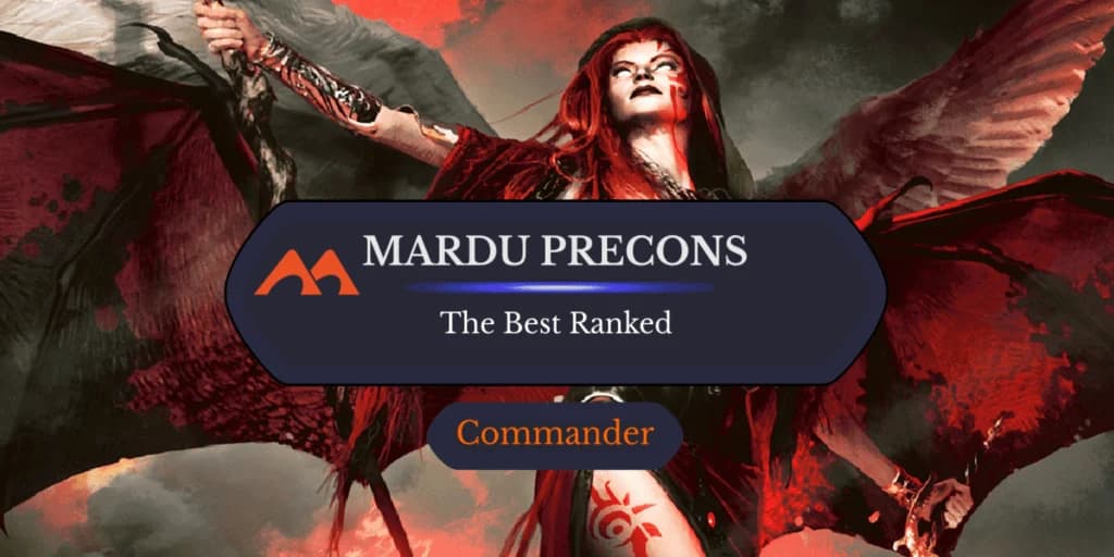 All 9 Mardu Commander Precons in Magic Ranked
