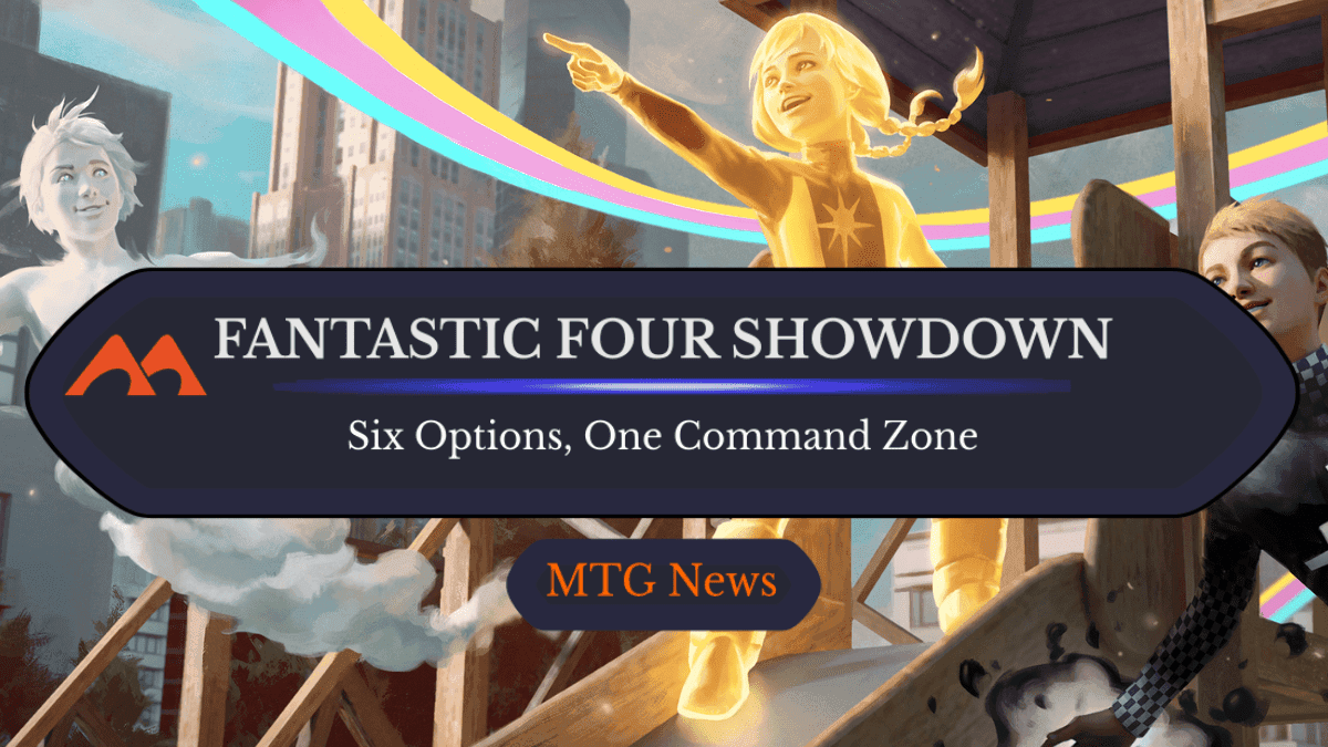 Fantastic Four Precon Pits Six 4-Color Commanders Against One Another