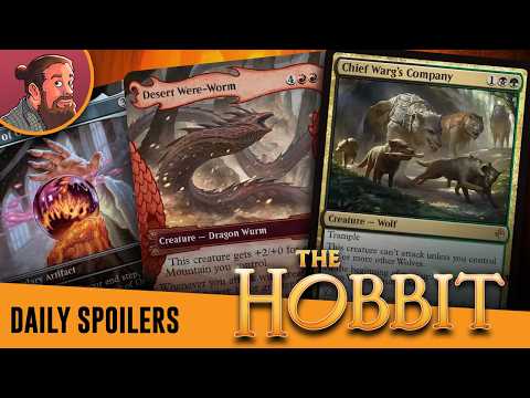 That One Big Dragon Worm! | The Hobbit Daily MTG Spoilers
