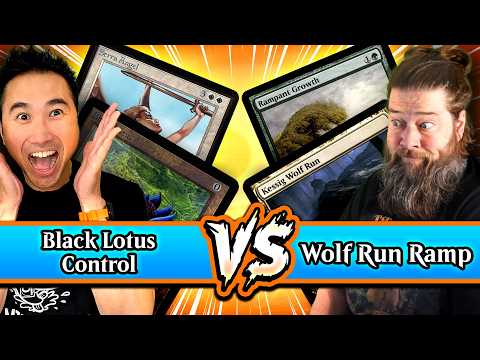 Black Lotus Control (1994) vs. Wolf Run Ramp (2011) | Best Standard Deck Ever Top 32