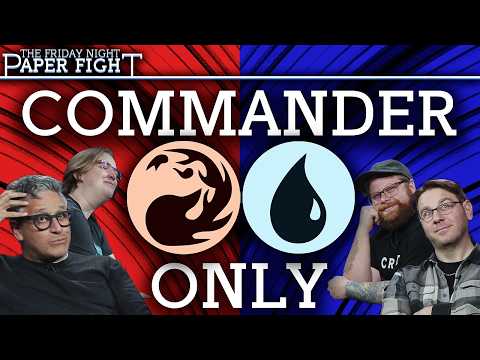 Blue Red Commander || Friday Night Paper Fight (May 2026)