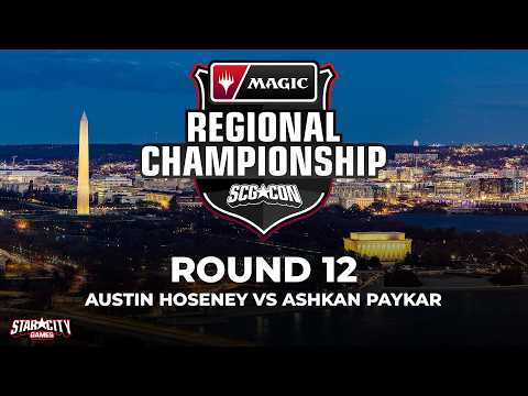 Austin Hoseney vs Ashkan Paykar | Round 12 | Standard Regional Championship | Washington D.C.