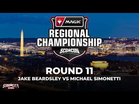 Jake Beardsley vs Michael Simonetti | Round 11 | Standard Regional Championship | Washington D.C.