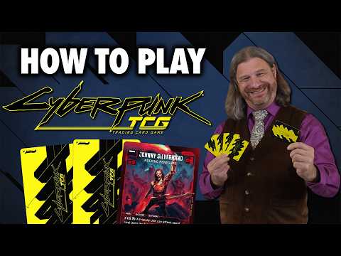 How To Play Cyberpunk TCG | Learn To Play In Less Than 15 minutes!