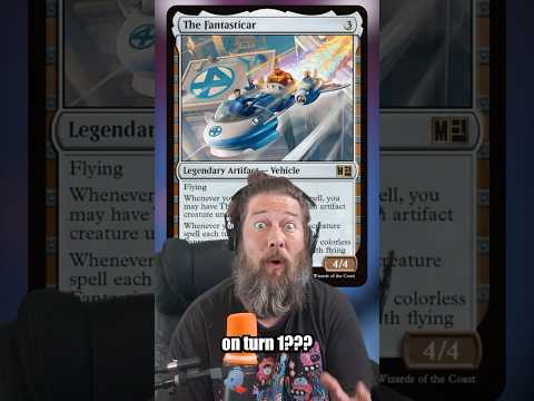 The Fantastic Four's car might break Vintage, lol #mtg #shorts