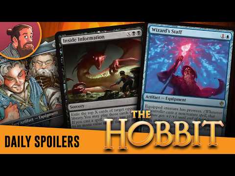 This Wizards Equipment is Wild | The Hobbit Daily MTG Spoilers