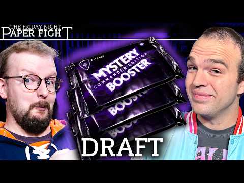 Mystery Booster Commander Draft || Friday Night Paper Fight (Oct 2026)
