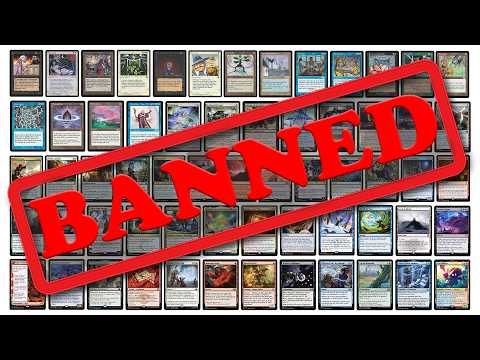 Every MTG Standard Ban Ever Explained in 11 Minutes