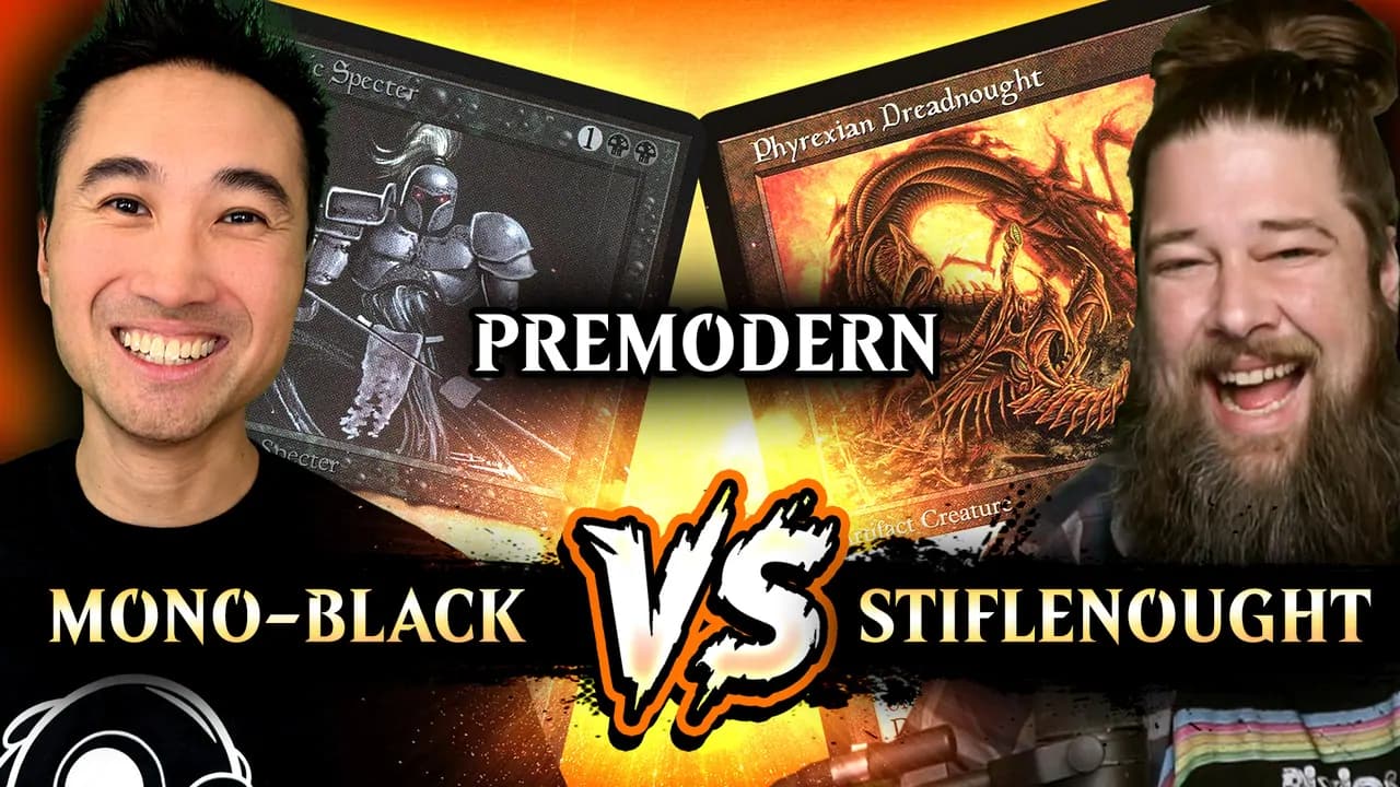 We Play Premodern | Mono-Black vs Stiflenought