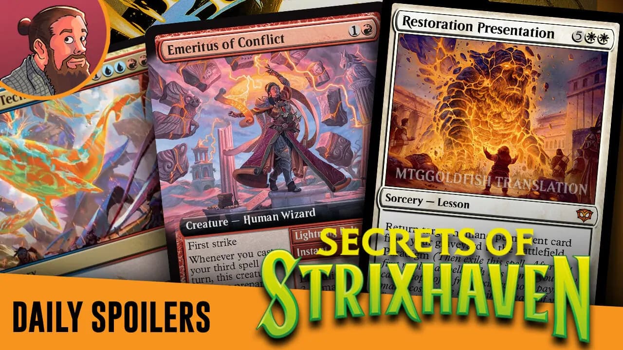Secrets of Strixhaven Spoilers — April 2-3 | Prismari and Lorehold
