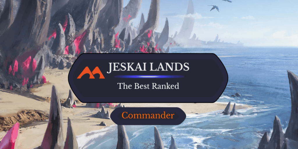 All 3 Jeskai Lands in Magic Ranked