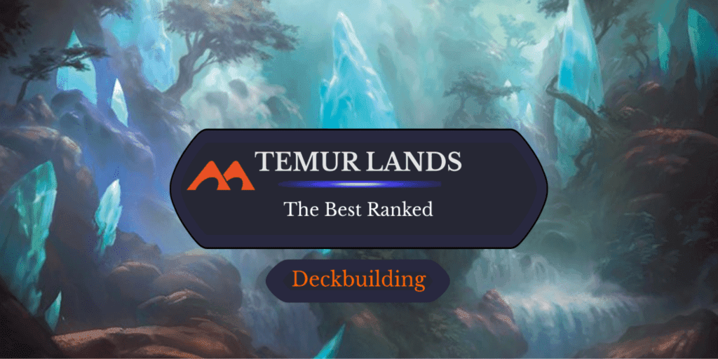 All 3 Temur Lands in Magic Ranked