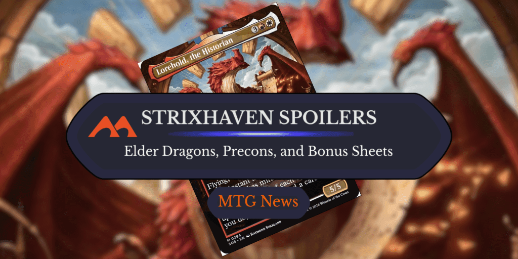 Strixhaven Spoilers Include 5 Precons, Return of Mystical Archive, and Algebra