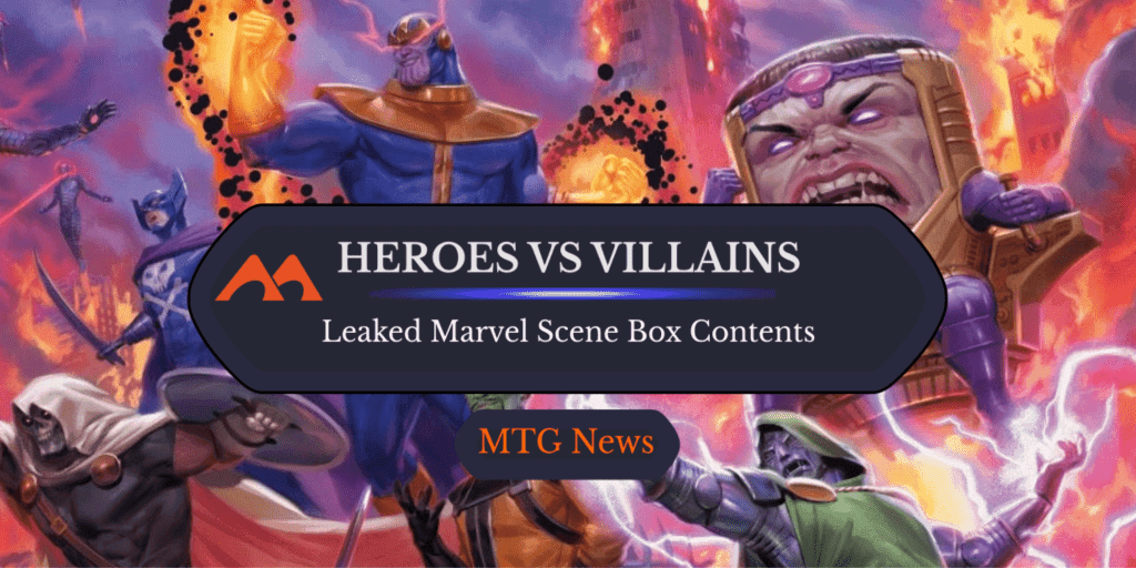 Summer Marvel Scene Boxes Put Heroes and Villains Center Stage