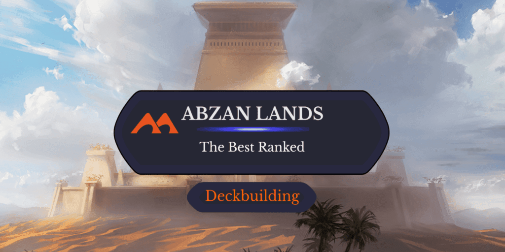 All 4 Abzan Lands in Magic Ranked