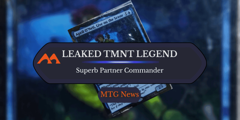 Leaked TMNT Precon Card is a Powerful Typal Commander