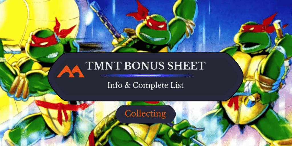 Complete Guide to Teenage Mutant Ninja Turtles’ Source Material Bonus Sheet