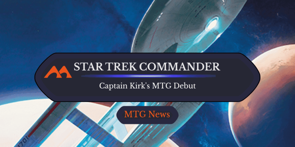 William Shatner Appears as Young Captain Kirk in Star Trek’s First MTG Card