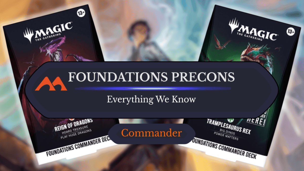 Everything We Know About the MTG Foundations Commander Decks