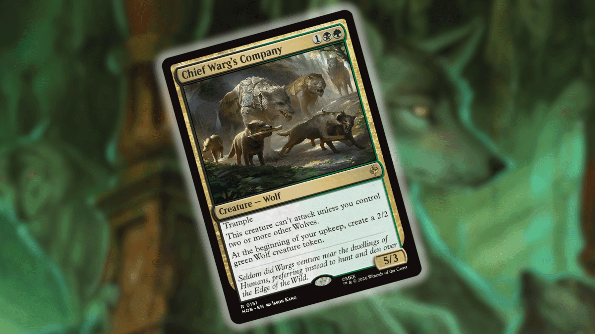 Wolf Decks Pick Up Brand New Token-Making Machine from The Hobbit