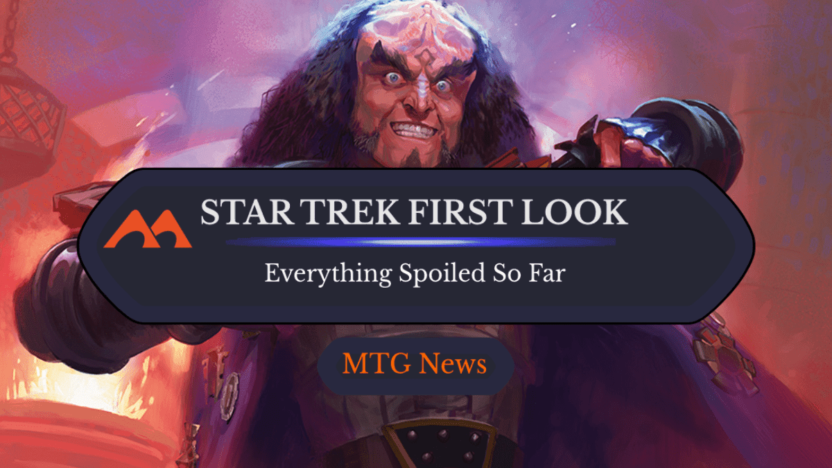 MTG Reveals 26 New Star Trek Spoilers, EDH Precons, and Shock Land Reprints