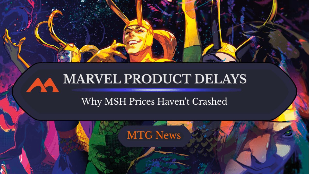 Marvel Commander Prices Hold Out as Product Delays Continue