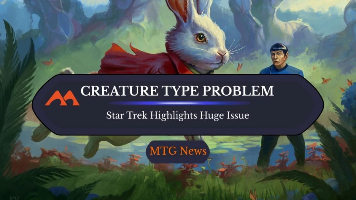 Insane Number of Star Trek Creature Types Highlights Big MTG Problem