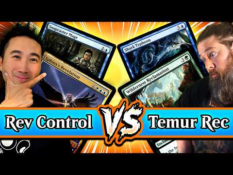Sphinx's Revelation Control (2013) vs. Temur Reclamation (2020) | Best Standard Deck Ever Top 32