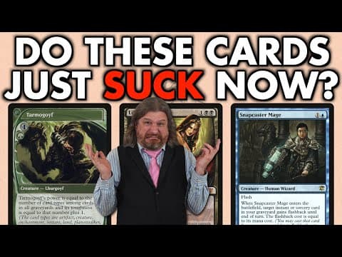 Do These Cards Just Suck Now? | Magic: The Gathering