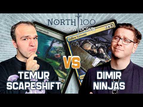 Temur Scapeshift vs Dimir Ninjas || North 100 Showdown w/ Gavin Verhey