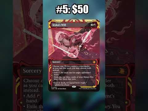 Secrets of Strixhaven: Most Expensive Cards in Play Boosters (non-foil) #MTG