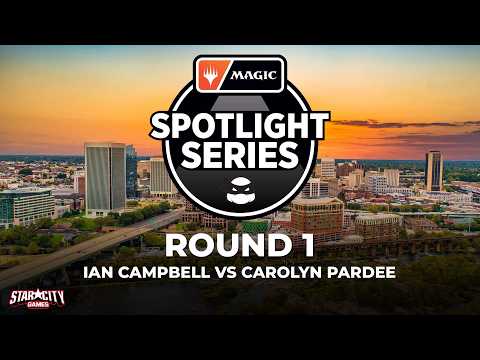 Ian Campbell vs Carolyn Pardee | Round 1 | Magic Spotlight: Teenage Mutant Ninja Turtles | Standard