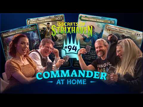Secrets of Strixhaven Commander First Look | Commander at Home Episode 94