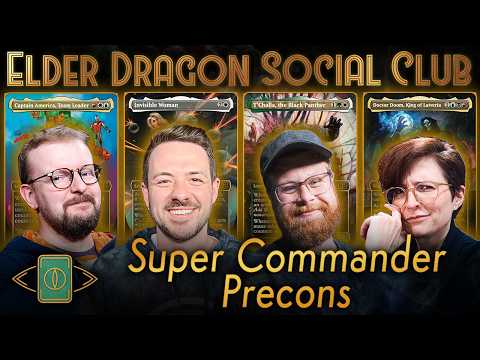 Super Commander Precons with Daniel Holt || Elder Dragon Social Club