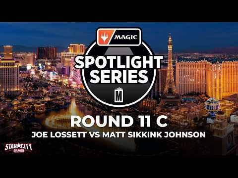 Joe Lossett vs Matt Sikkink Johnson | Round 11 c | Magic Spotlight: Marvel Super Heroes