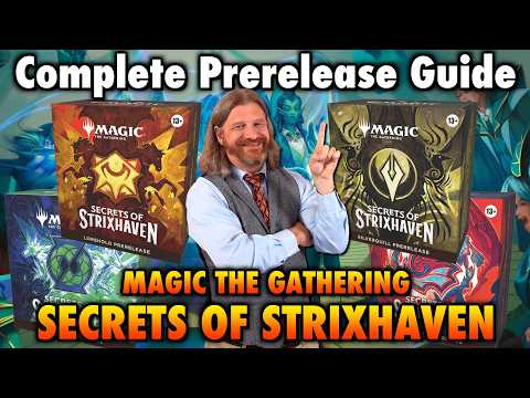The Complete Guide To Secrets Of Strixhaven Prerelease! Magic: The Gathering Deck Building