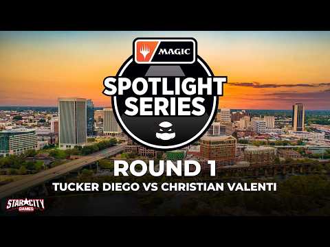 Tucker Diego vs Christian Valenti | Round 1 | Magic Spotlight: Teenage Mutant Ninja Turtles