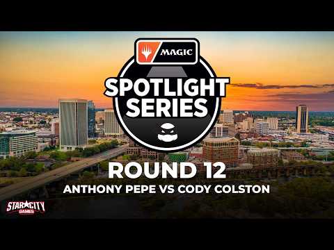 Anthony Pepe vs Cody Colston | Round 12 | Magic Spotlight: Teenage Mutant Ninja Turtles | Standard