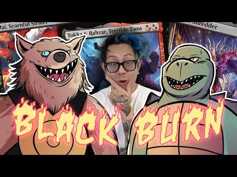 Terrible Twos Mono Black Burn