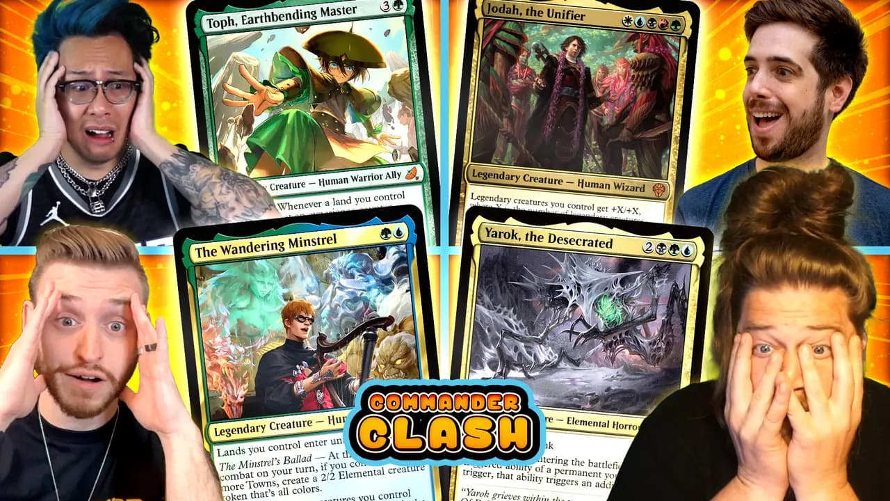 We Build Decks to Troll Each Other | Commander Clash S19 E8
