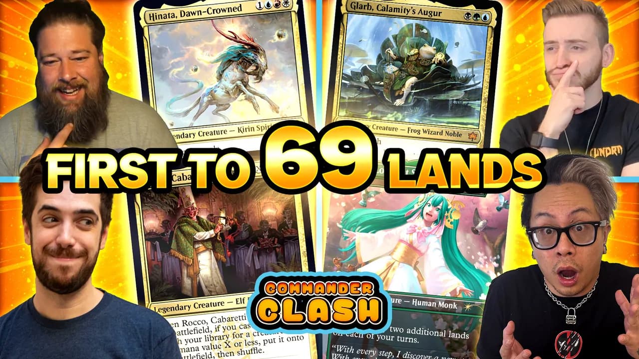 First to 69 Lands Wins! | Commander Clash S19 E9