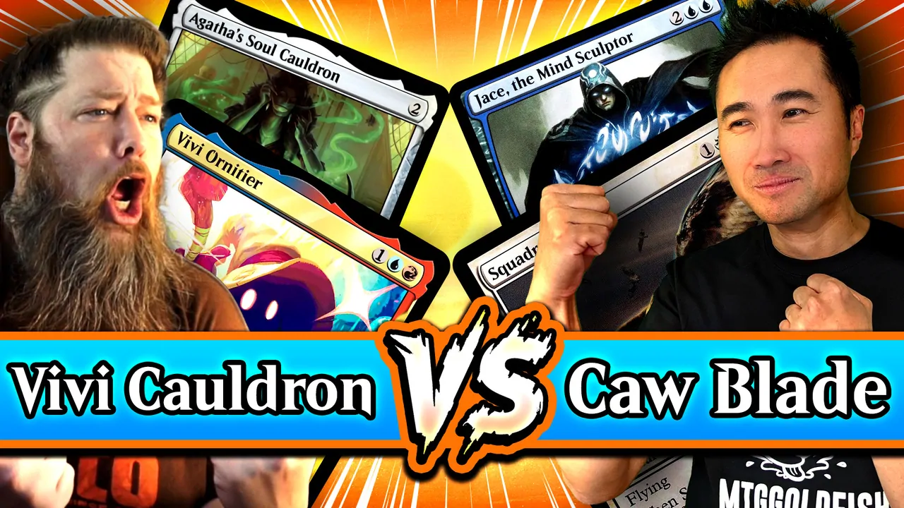 Caw Blade (2011) vs Vivi Cauldron (2025) | Best Standard Deck Ever Top 64