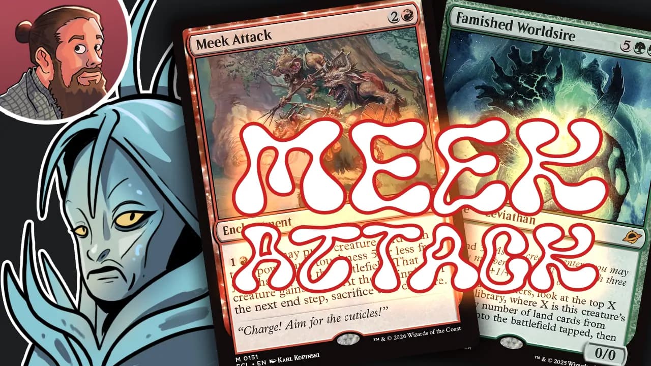 Against the Odds: Meek Attack (Lorwyn Eclipsed Standard)