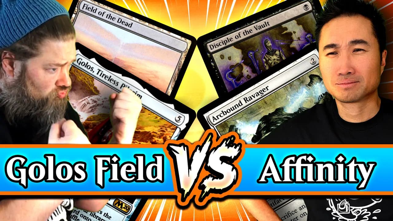 Affinity (2004) vs. Golos Field (2019) | Best Standard Deck Ever Top 64