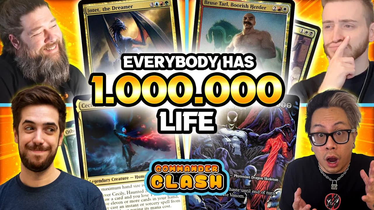 Commander, but Everyone Starts with 1,000,000 Life | Commander Clash S19 E18