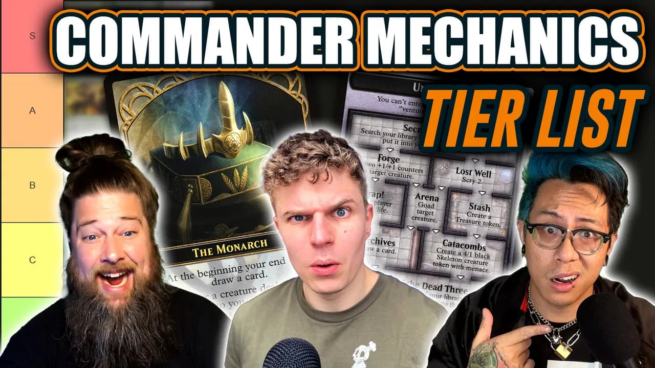 Commander Clash Podcast 259: Commander Mechanics Ranked
